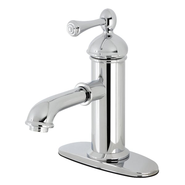 KS7411BL Paris Single Lever Handle Bathroom Faucet, Polished Chrome